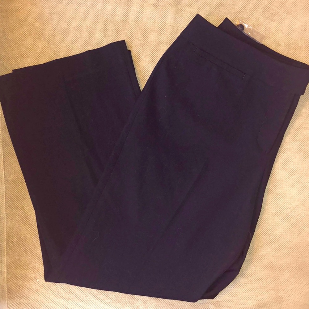 🔥🏷Talbots Curvy Fit Black Dress Pants - 14P
